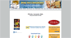 Desktop Screenshot of drugtestofpa.com
